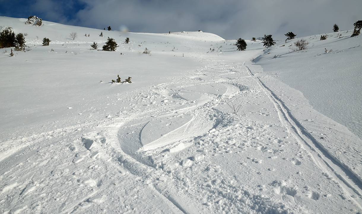 DSC_0858.jpg - quelques centaines de m de bonne neige qui ont sauvé la journée