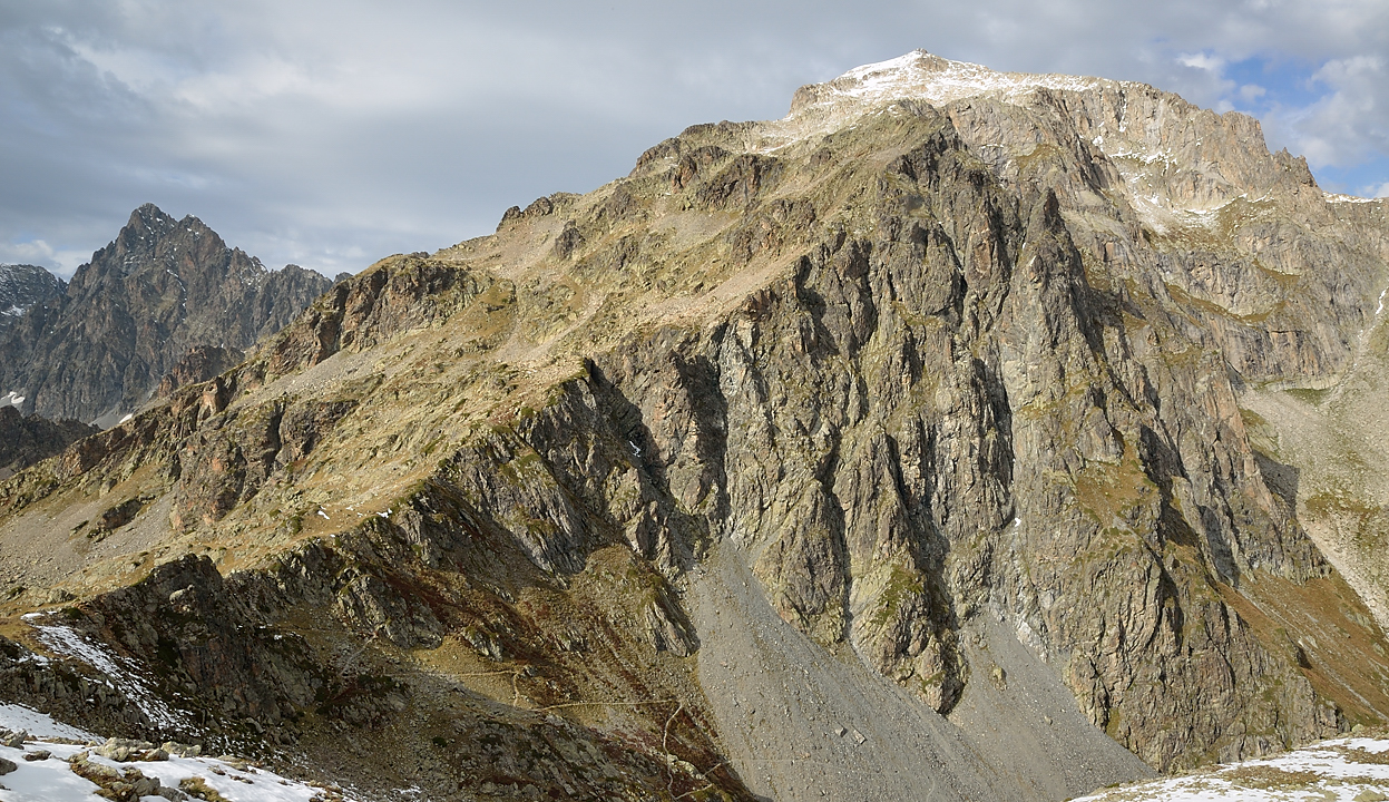 20131019-021-Souffles.jpg - A la bosse au dessus du col des Colombes : vue sur le Pc Turbat