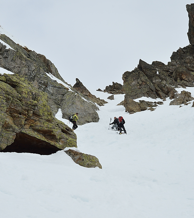 20140111-011-GrdMiceau.jpg - La montee au sommet s'avere pas tres bon --- pouir ne pas parler de la descente (que j'ai evitee)