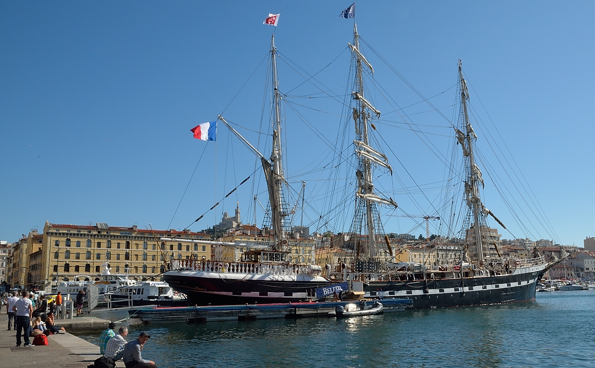 20140627-164-ISPDC-Porqueroll.jpg - Belem, a wonderfool old lady -- now schoolship of the French Marine
