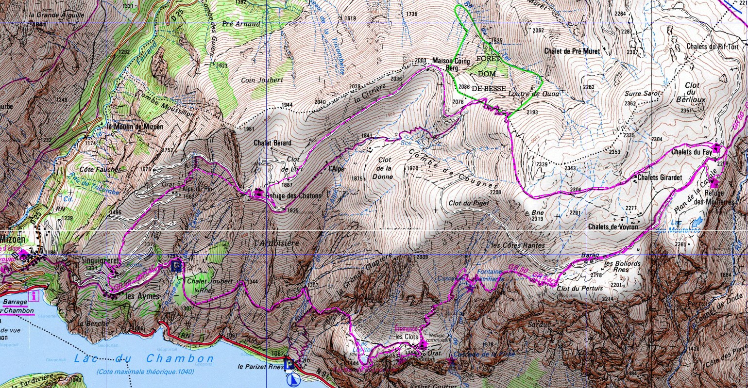 20140927-000-Emparis.jpg - La trace, enviolet, mais ca devrait se voir quand-meme