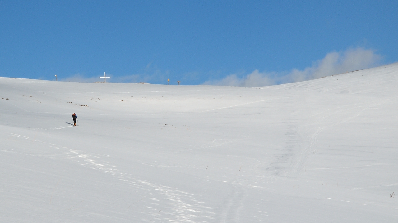 20150110-027-GrandeJournee.jpg - Remontée au col de la Bathie (il fait toujours beau)