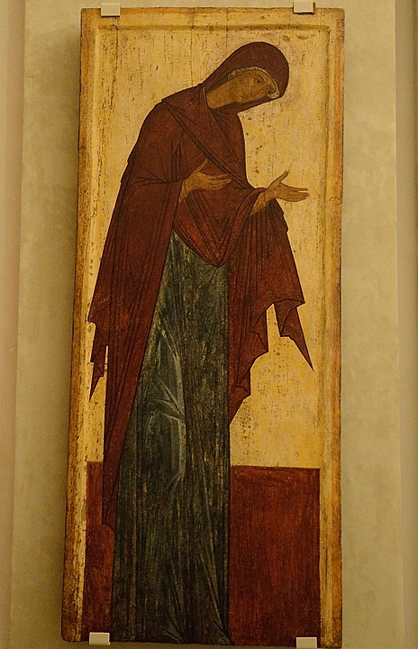 20150525-408-Moscou.jpg - Andronikov monastery and Andrey Rublev museum: Theotokos from Deësis, 1408