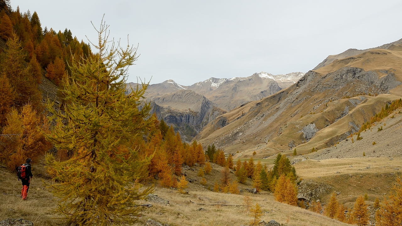 20151024-019-Prapic-Reyna.jpg - Au fond du vallon juste apres le passage de la barre ... ensuite le chemin est facile
