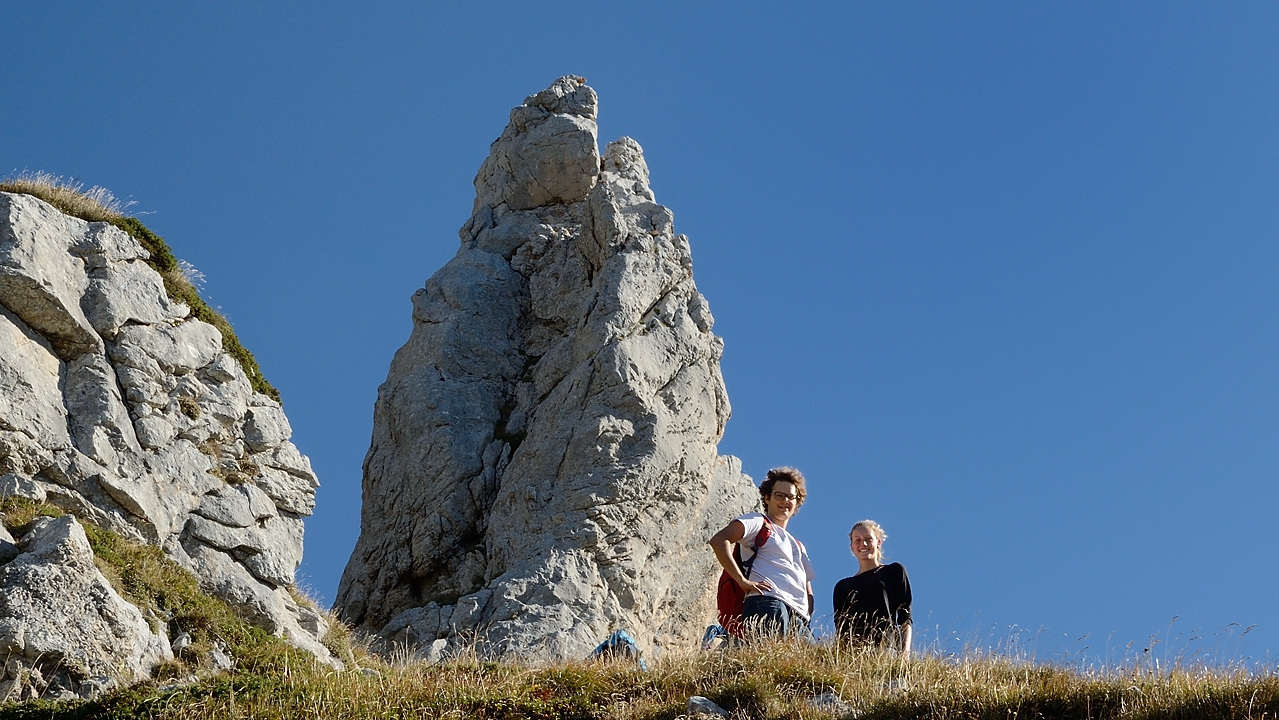 20160925-005-DentCrolles.jpg - In the rocky part, just below  Pas de l'Oeil