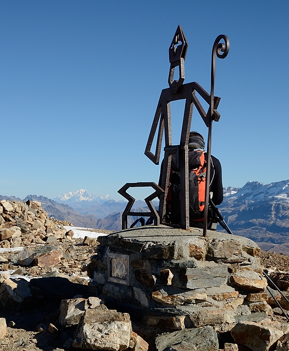 20161101-013-Taillefer.jpg - Seuls au sommet : on voit le Mont Blanc, bien sur