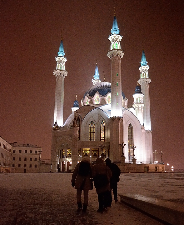 20170218-108-Kazan.jpg - Kul Sharif Mosque by night