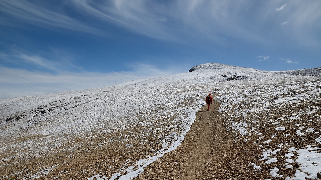 20170910-020-PicBure.jpg - A l'assault du Pic de Bure (la neige aura fondu quand on descendra)
