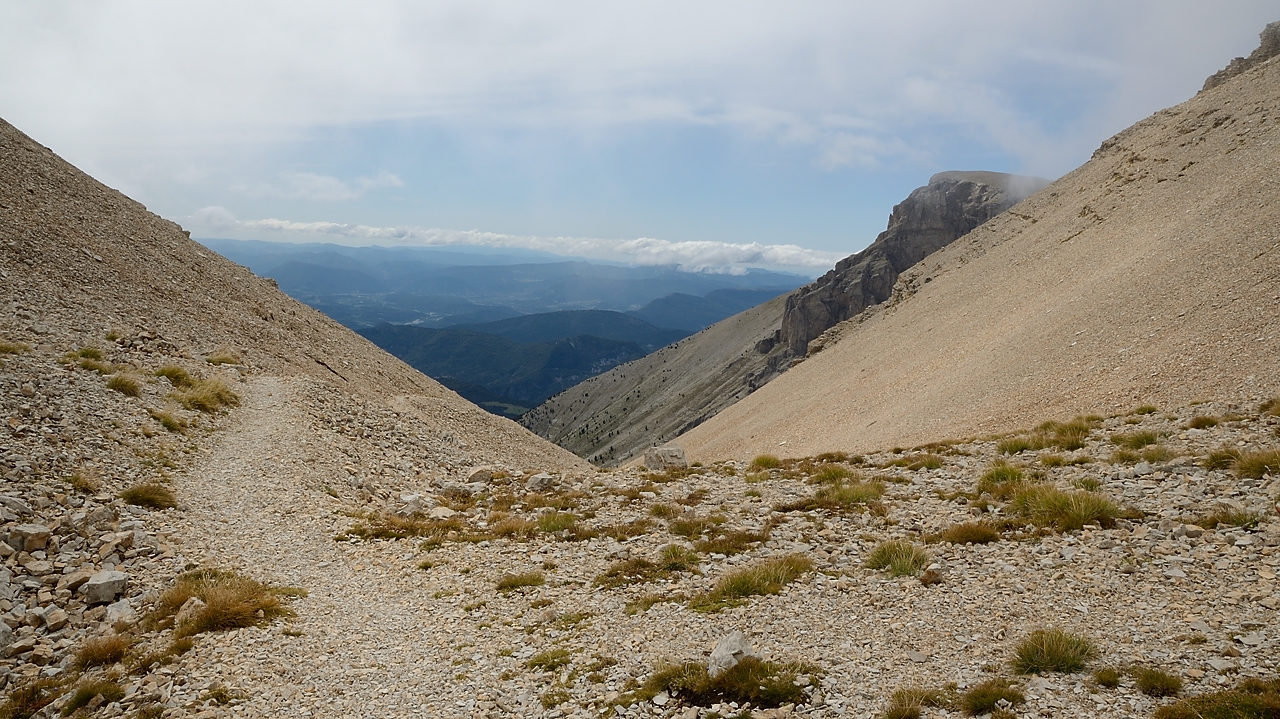 20170910-023-PicBure.jpg - Début de la descente dans la Combe d'Aurouze