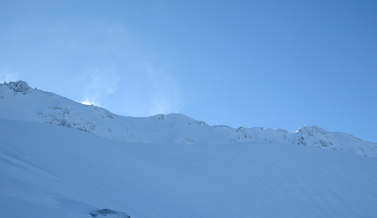 20180106-005-BelleEtoile.jpg - Sur les aretes bien platrées juste au-dessus de nous, c'es la grande soufflerie